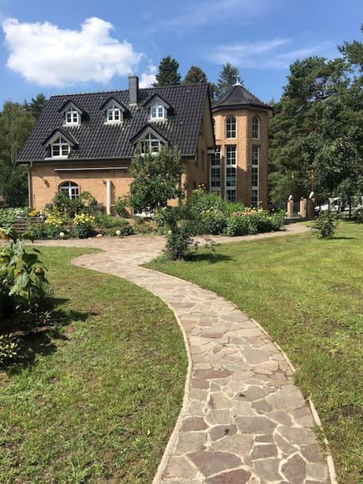 Haus Wilma Gruene Idylle Im Wald Direkt Am See Wendisch Rietz Ngoại thất bức ảnh